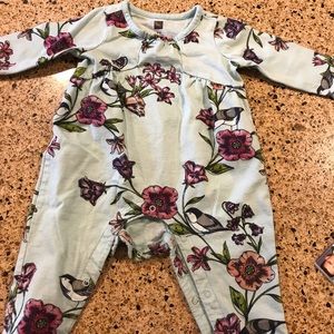 Tea 3-6 month onesie